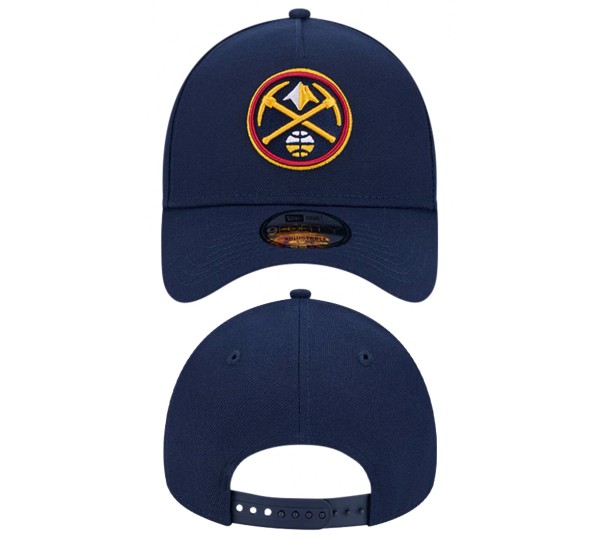 Men's Denver Nuggets New Era Navy The League 9FORTY Adjustable Hat