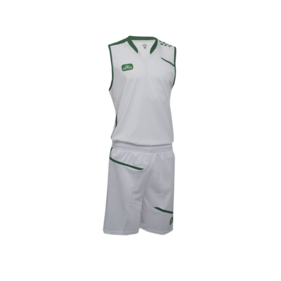MOON BASKET BALL - white and green