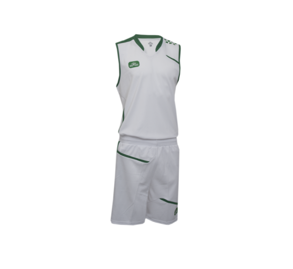 MOON BASKET BALL - white and green