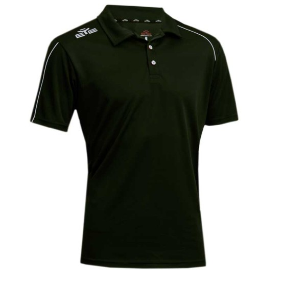 POLO SGOMMA - Black