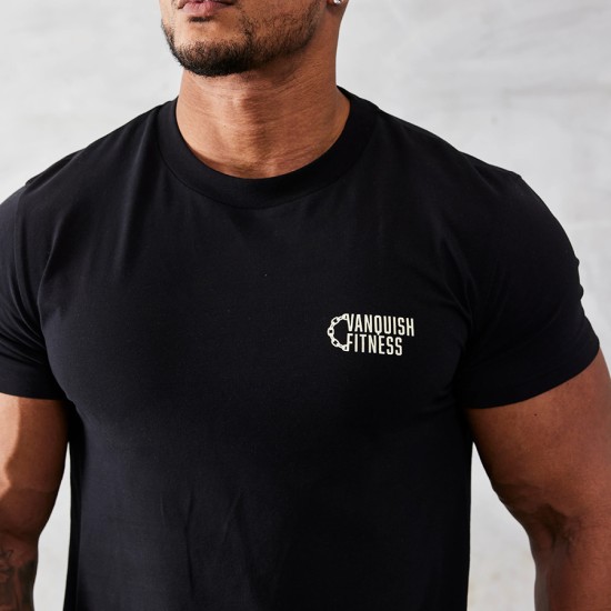 Vanquish Tsp Black Disciplene Fitted Tshirt