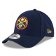 Men's Denver Nuggets New Era Navy The League 9FORTY Adjustable Hat 